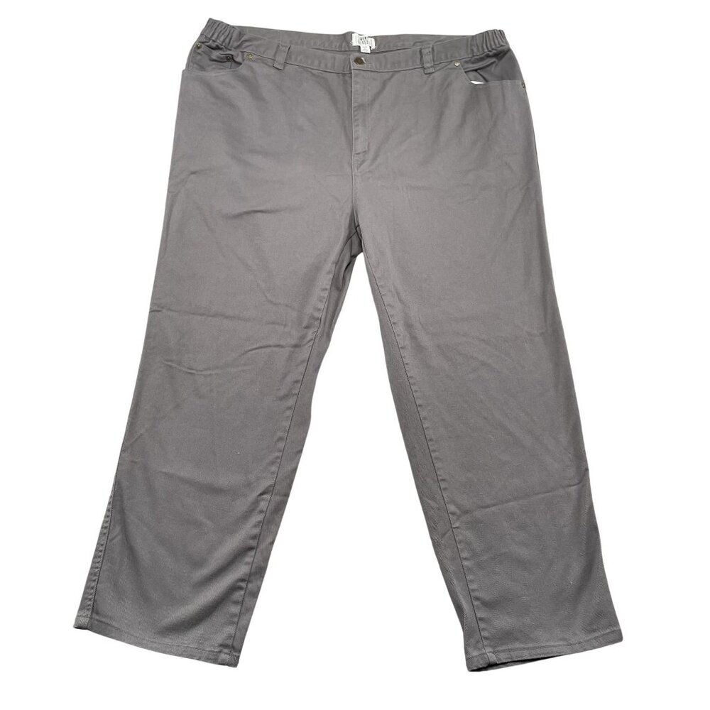 Liberty Blues Workwear Pants Mens‎ 48x38 Grey Straight Leg